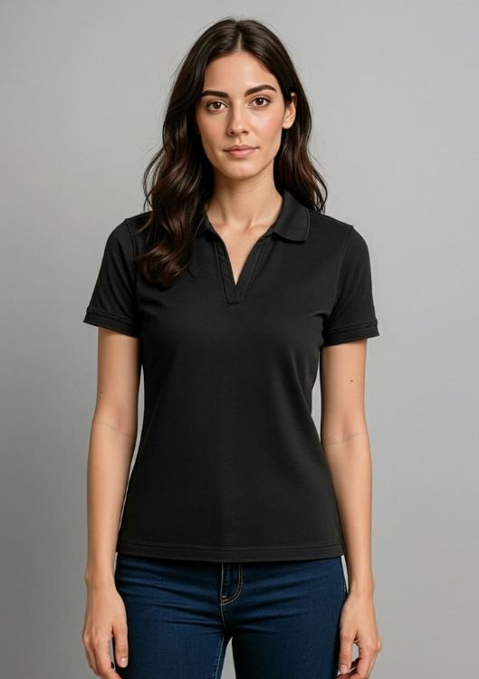 Picture of Womens Oceana Short Sleeve Polo