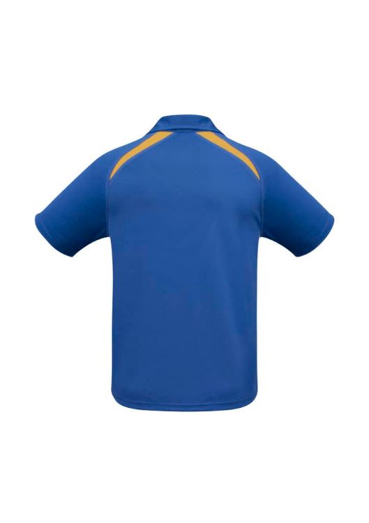 Picture of Mens Splice Short Sleeve Polo