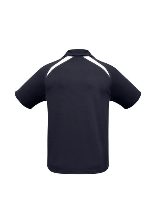Picture of Mens Splice Short Sleeve Polo