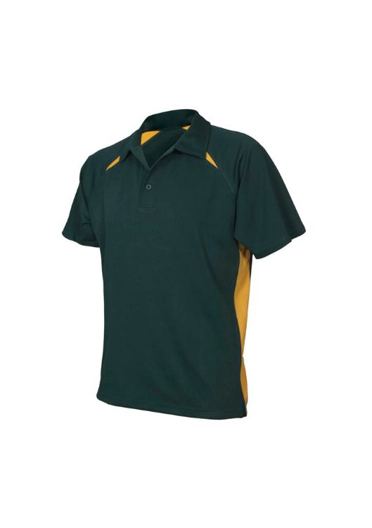 Picture of Mens Splice Short Sleeve Polo