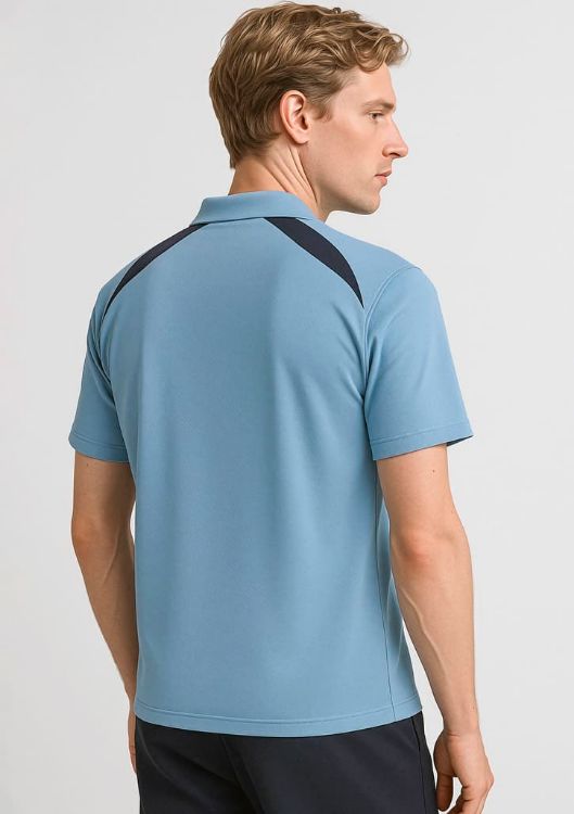 Picture of Mens Splice Short Sleeve Polo