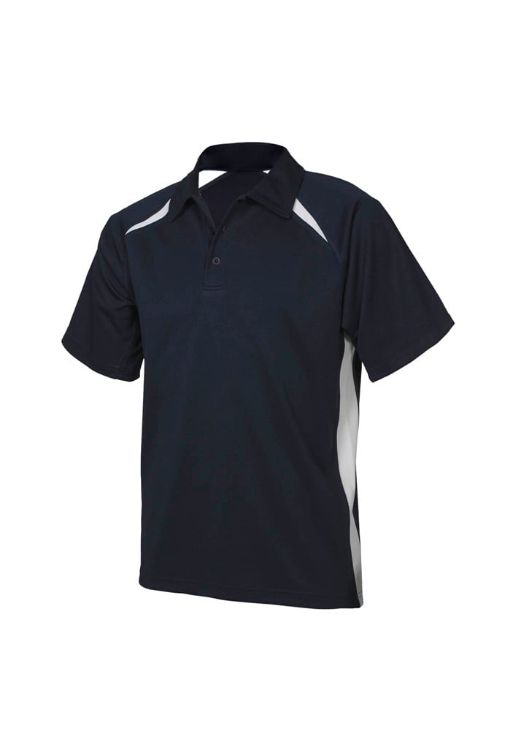 Picture of Kids Splice Short Sleeve Polo