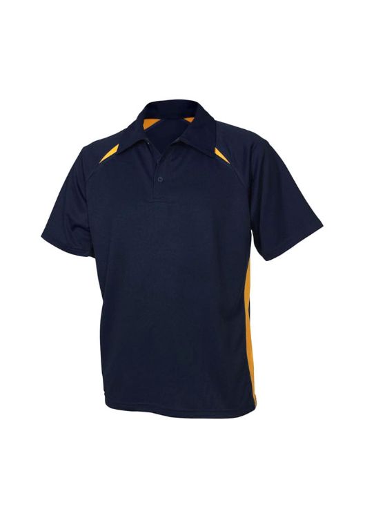 Picture of Kids Splice Short Sleeve Polo