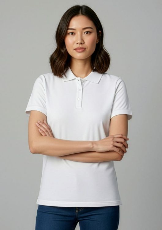 Picture of Womens Ice Short Sleeve Polo