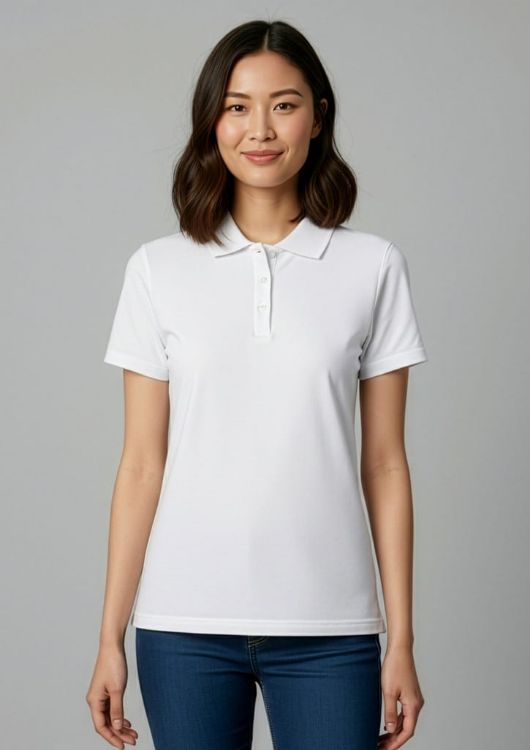 Picture of Womens Ice Short Sleeve Polo
