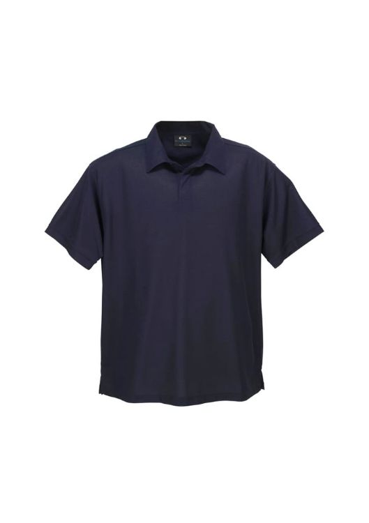 Picture of Mens Micro Waffle Short Sleeve Polo