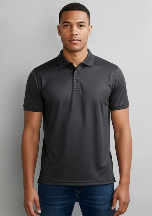 Picture of Mens Shadow Short Sleeve Polo