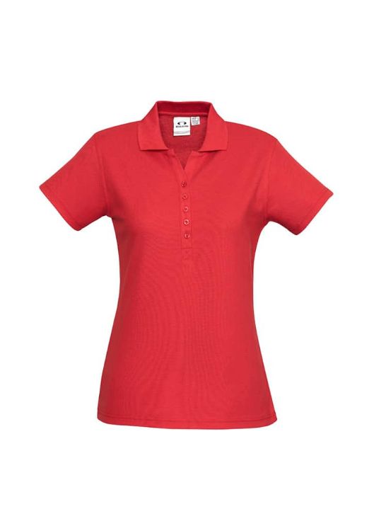Picture of Womens Crew Short Sleeve Polo