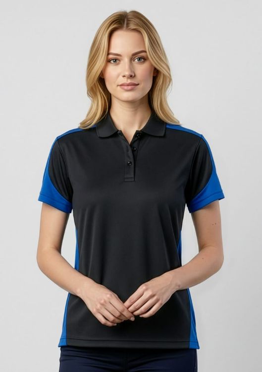 Picture of Womens Talon Short Sleeve Polo