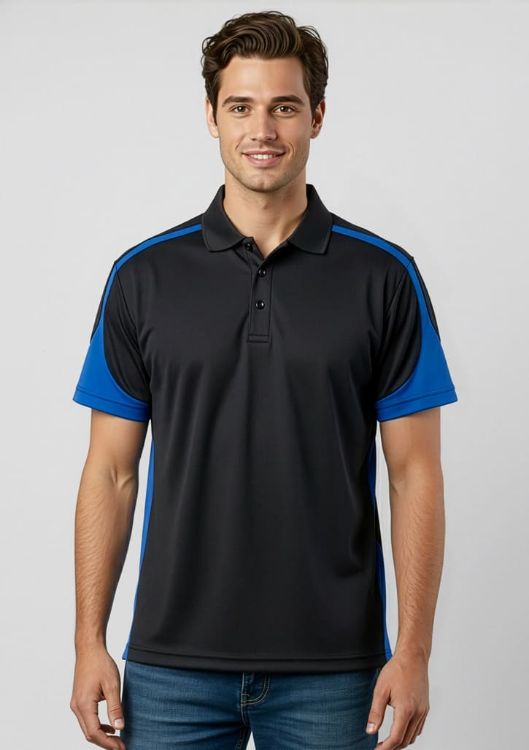 Picture of Mens Talon Short Sleeve Polo