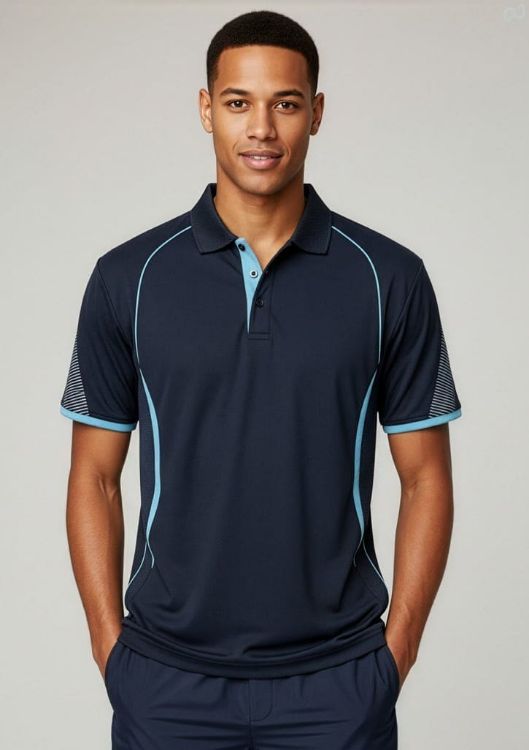 Picture of Mens Razor Short Sleeve Polo