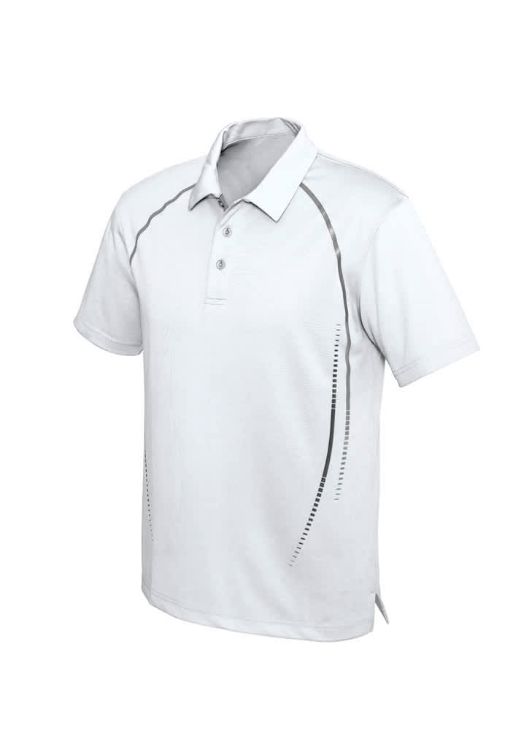 Picture of Mens Cyber Short Sleeve Polo