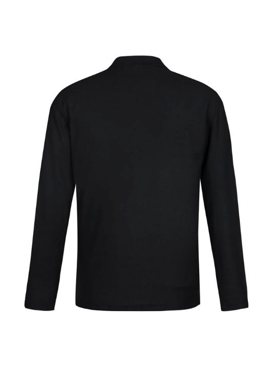 Picture of Mens Crew Long Sleeve Polo