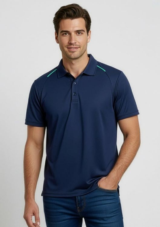 Picture of Mens Academy Short Sleeve Polo
