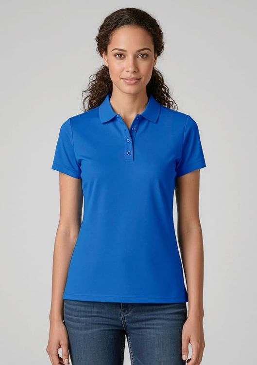 Picture of Womens Action Short Sleeve Polo