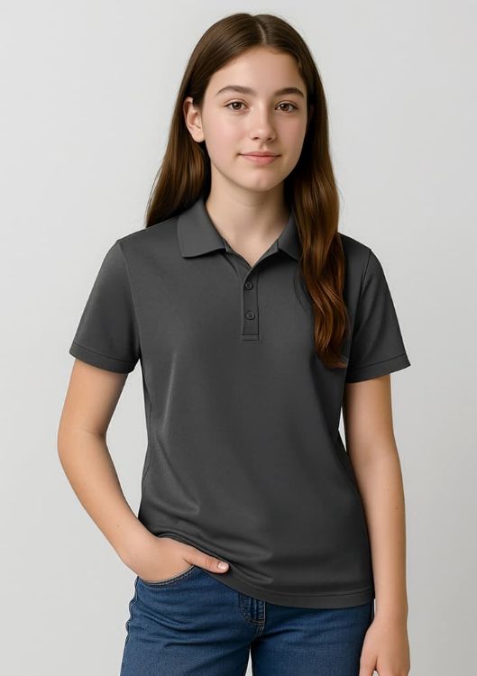 Picture of Kids Action Short Sleeve Polo