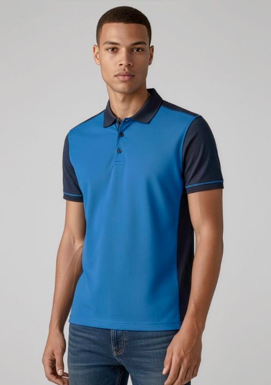 Picture of Mens Dart Short Sleeve Polo