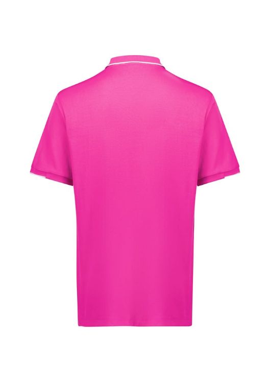 Picture of Mens Pink Short Sleeve Polo