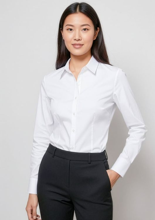 Picture of Womens Luxe Long Sleeve Shirt