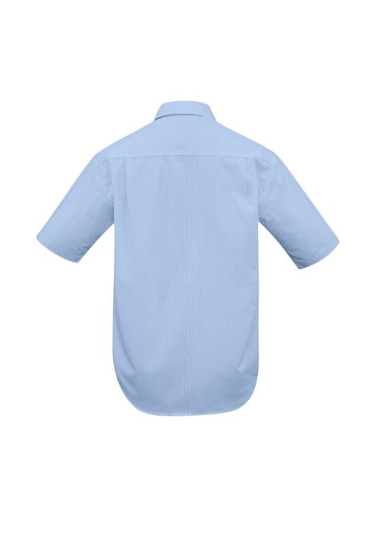 Picture of Mens Micro Check Short Sleeve Shirt