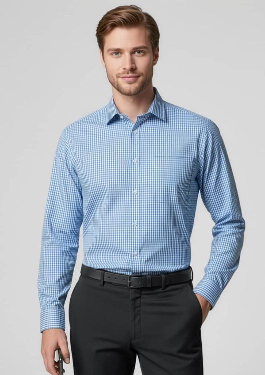 Picture of Mens Ellison Long Sleeve Shirt