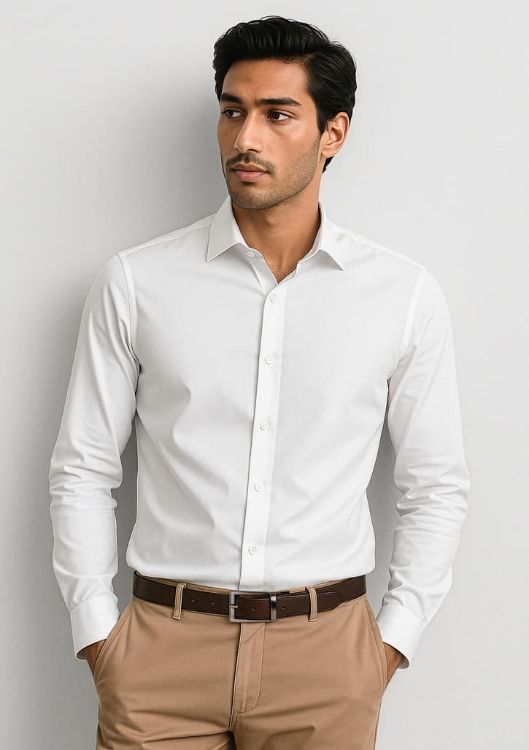 Picture of Mens Charlie Slim Fit Long Sleeve Shirt