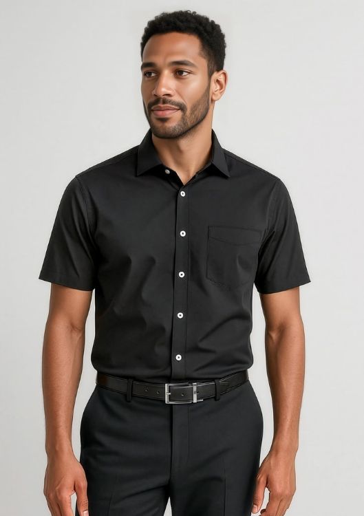 Picture of Mens Charlie Classic Fit Short Sleeve Shirt