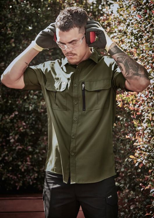 Picture of Mens Outdoor Short Sleeve Shirt