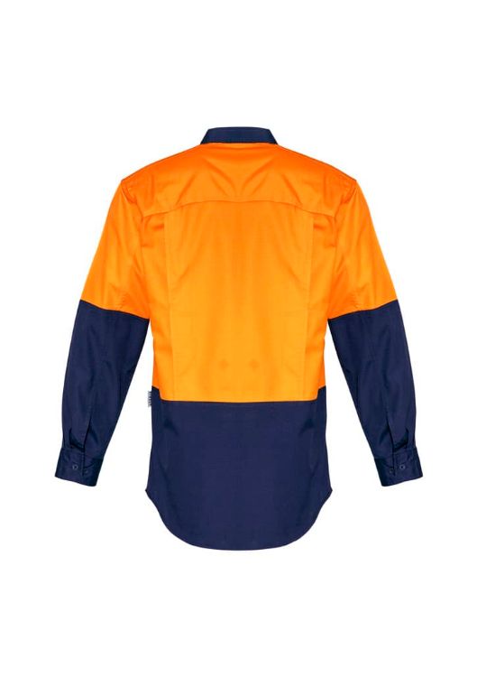Picture of Mens Rugged Cooling Hi Vis Long Sleeve Shirt