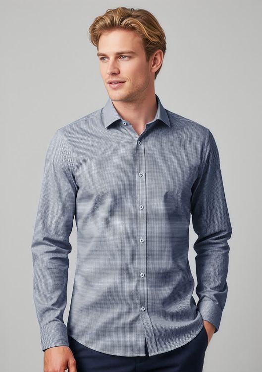 Picture of Mens Bristol Tailored Long Sleeve Shirt