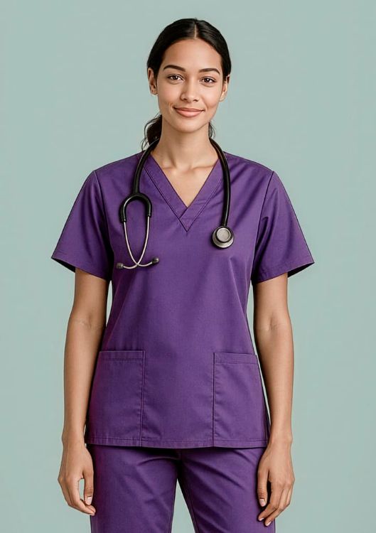 Picture of Womens Classic Scrub Top