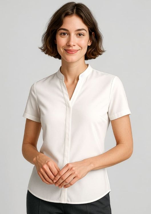 Picture of Womens Juliette Short Sleeve Blouse