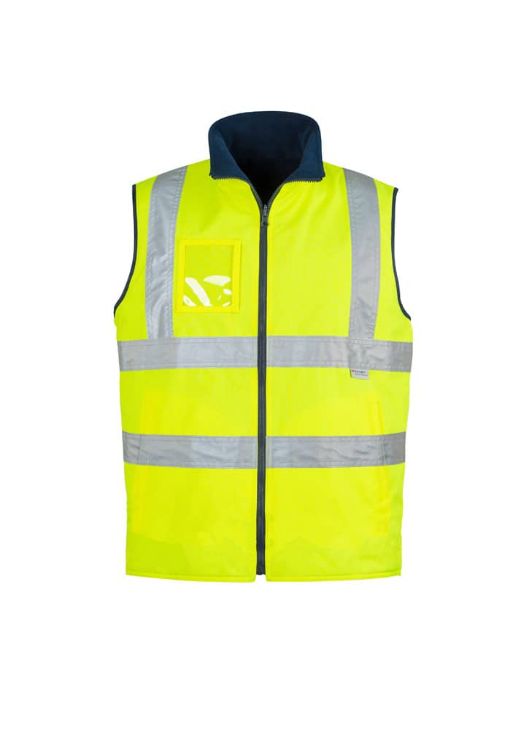 Picture of Mens Hi Vis Lightweight Waterproof Vest