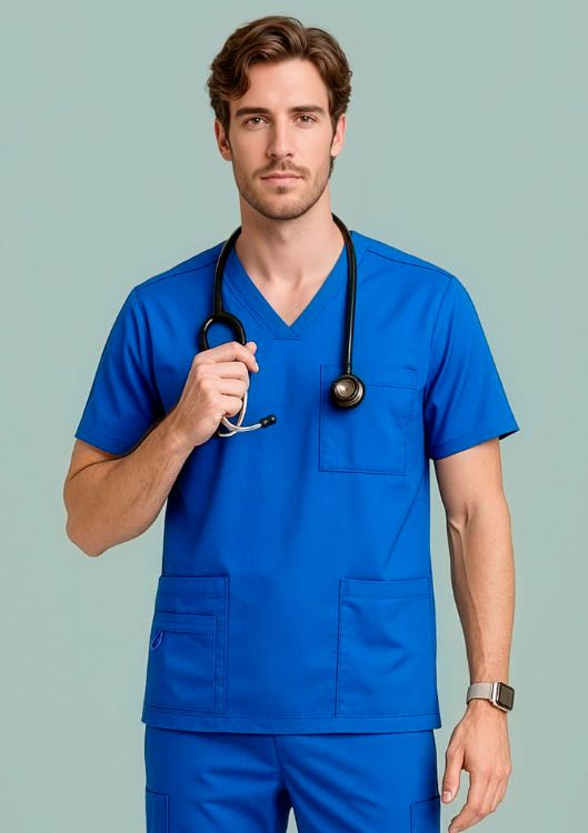 Picture of Mens Avery V-Neck Scrub Top