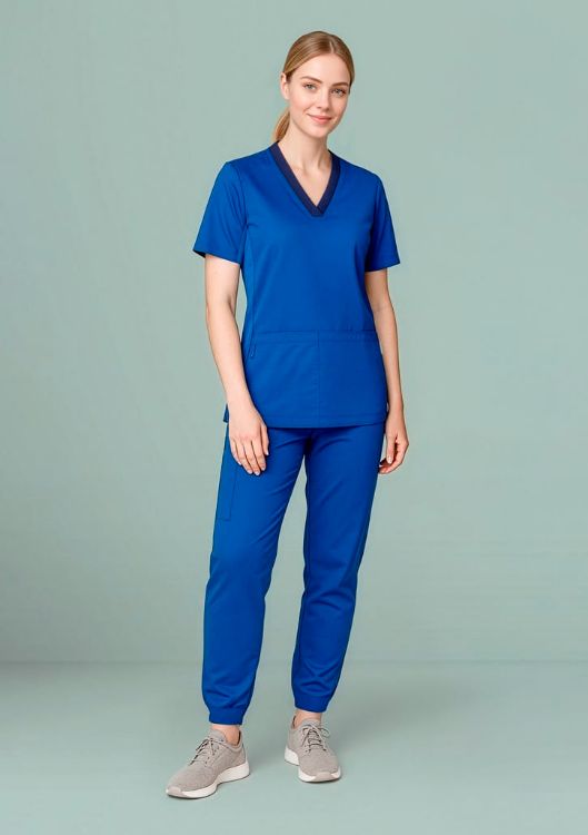 Picture of Womens Riley Stretch Scrub Top