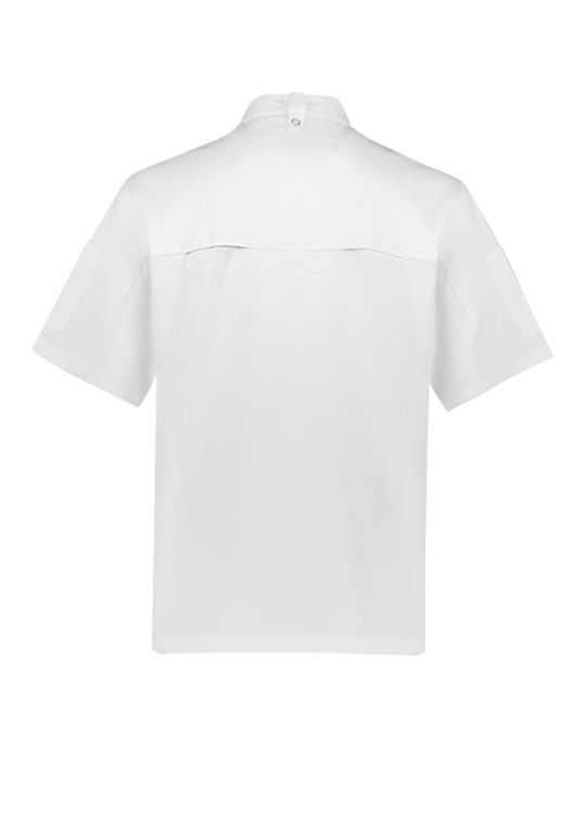 Picture of Mens Zest Short Sleeve Chef Jacket