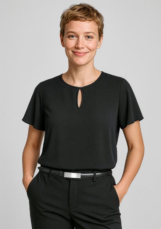 Picture of Womens Vienna Short Sleeve Blouse