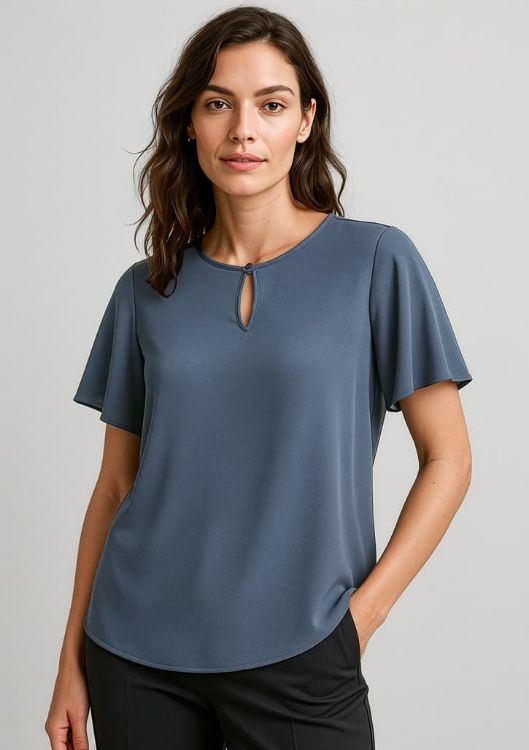 Picture of Womens Vienna Short Sleeve Blouse