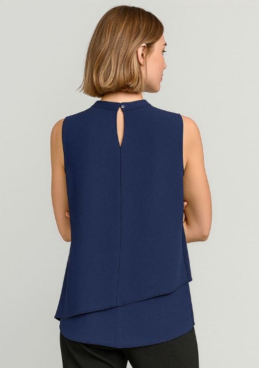 Picture of Womens Seville Sleeveless Layered Blouse