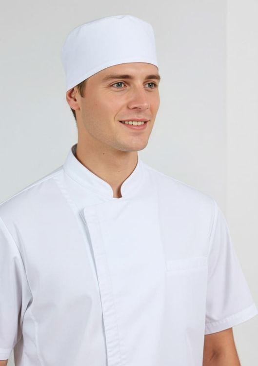 Picture of Mens Alfresco Short Sleeve Chef Jacket