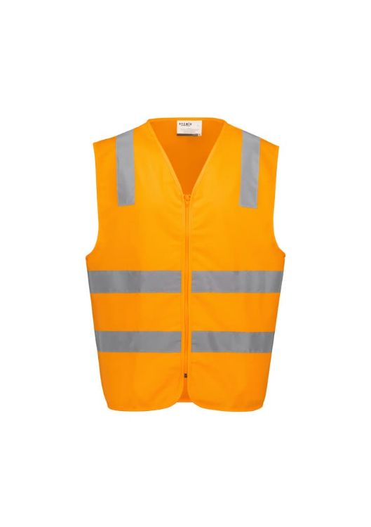 Picture of Unisex Hi Vis VIC Rail Zip Vest