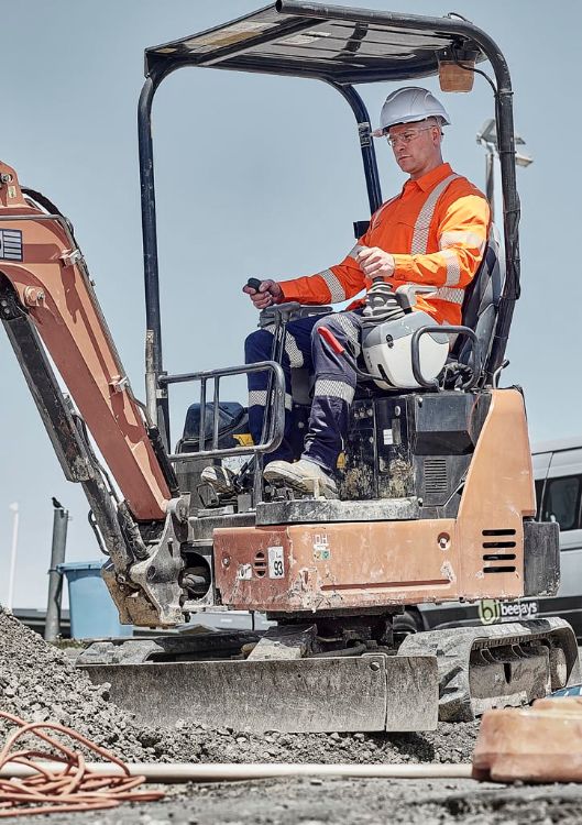 Picture of Mens X Back NSW Rail Shirt – Segmented Tape