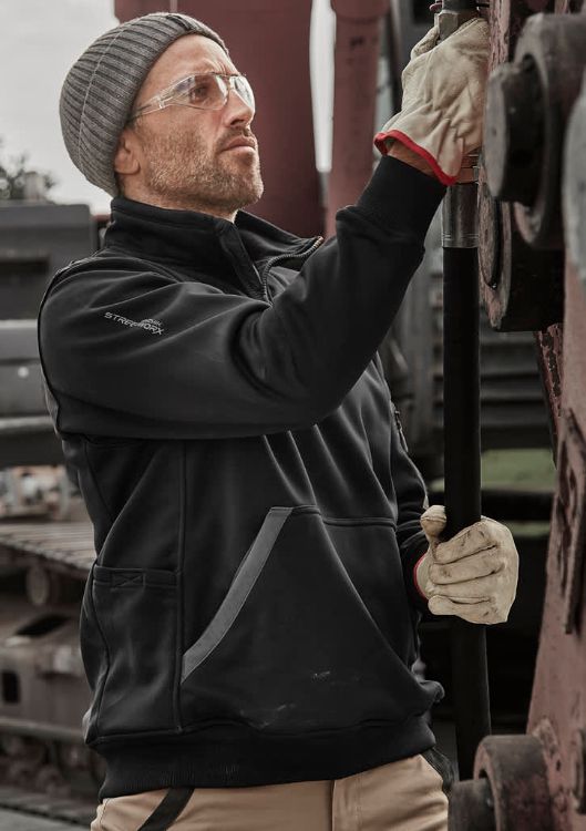 Picture of Unisex Streetworx Water Resistant 1/4 Zip Pullover