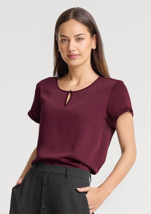 Picture of Womens Evelyn Short Sleeve Blouse