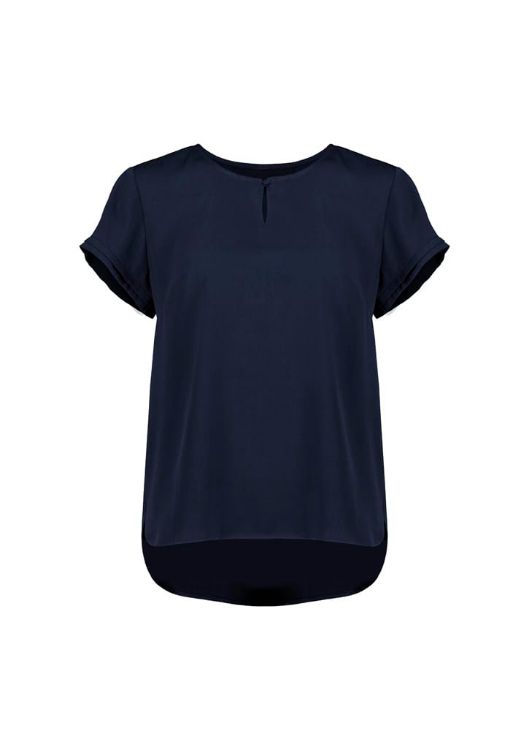 Picture of Womens Evelyn Short Sleeve Blouse