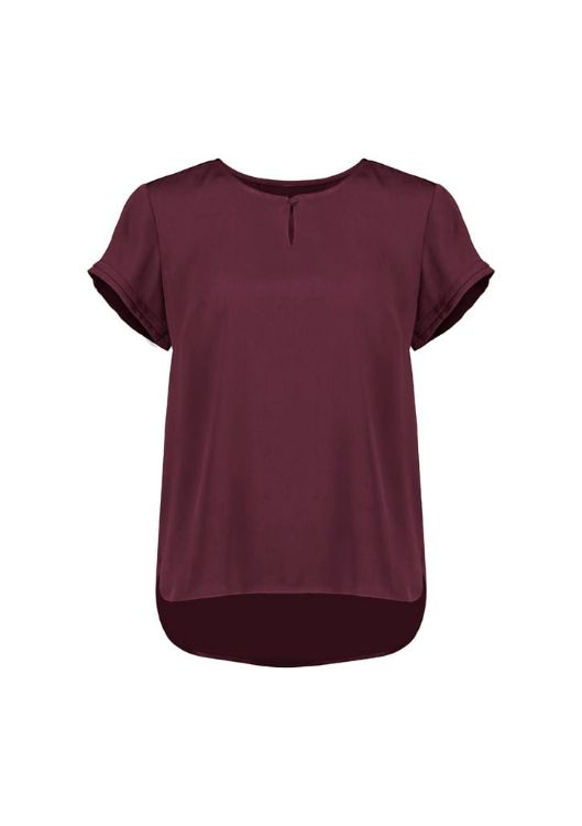 Picture of Womens Evelyn Short Sleeve Blouse