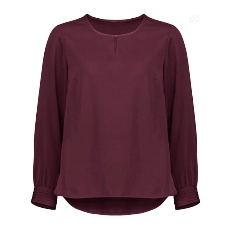 Picture of Womens Evelyn Long Sleeve Blouse