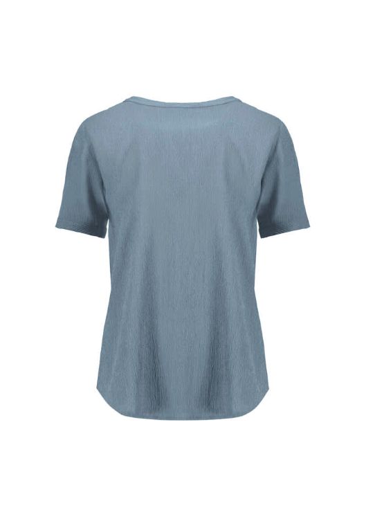 Picture of Womens Ruche Short Sleeve Blouse