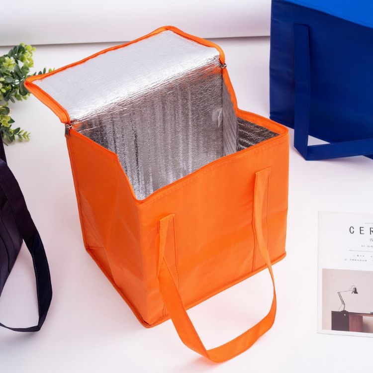 Picture of Non Woven Cooler Bag with Zipped Lid