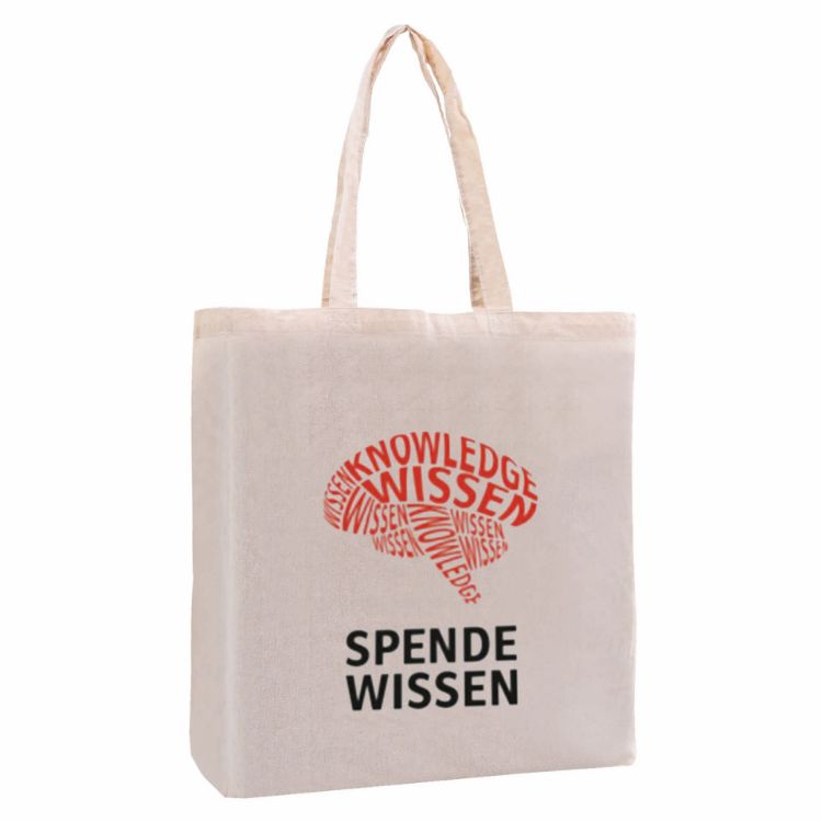Picture of Calico Bag with Gusset
